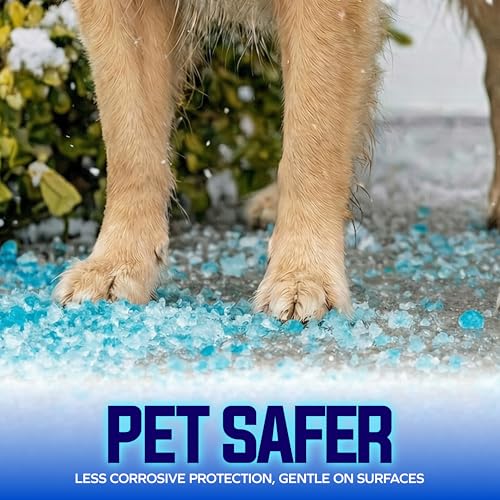 Image of Snow Joe Ice Beater Melter, Heat-Generating Pellets, Accelerated Melt, 50 Lb Bag - Fast-Acting Deicer and Remover for Concrete, Driveway, Sidewalk, and Outdoor Spaces