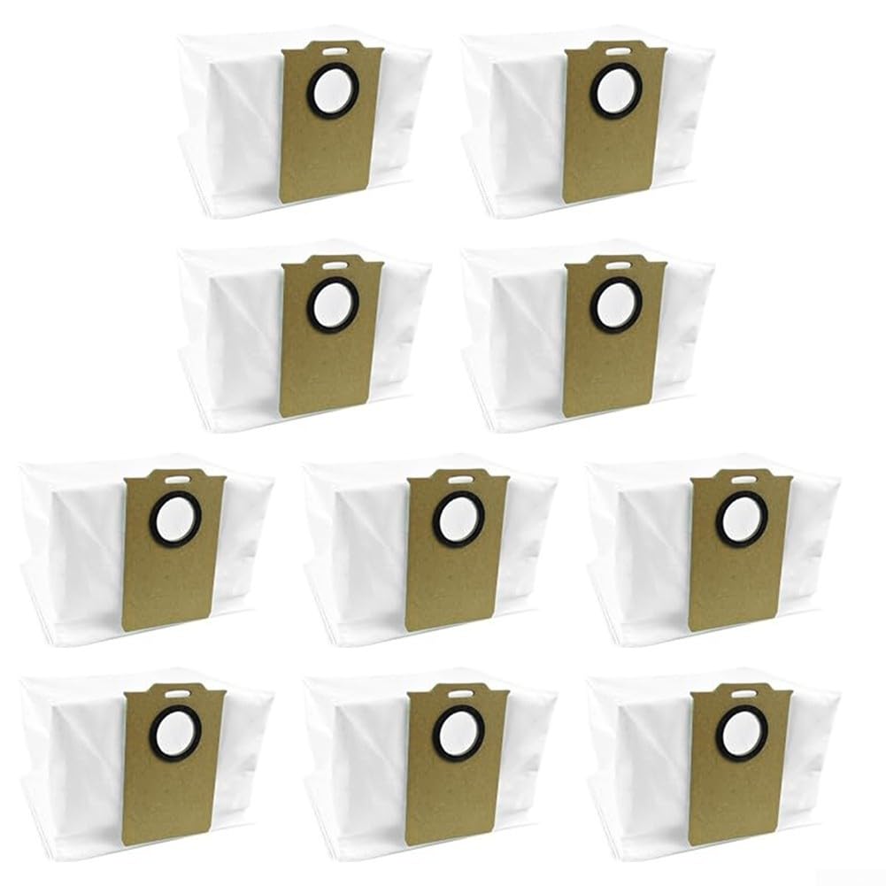 3/10 Pack Replacement Parts Dust Bags for Monsga MS1 Max Robot Vacuum Cleaner Accessories, Efficient Dust Collection for Home Cleaning
| Large Vacuum Dust Collector Bags, 3/10 Pack Replacement Parts for Monsga MS1 Max Robot Vacuum Cleaner, Ideal for
