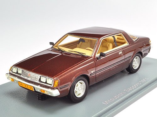 NEO/ネオ 三菱 サッポロ クーペ 1982 ブラウンM Amazon | NEO/ネオ 三菱 サッポロ クーペ 1982 ブラウンM 1/43