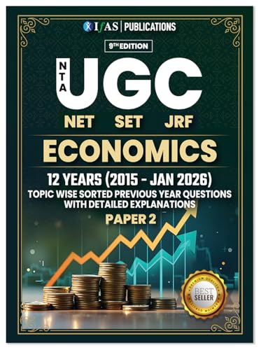 UGC NET Economics Paper 2 Book 2026 | Previous Year Solved Papers...