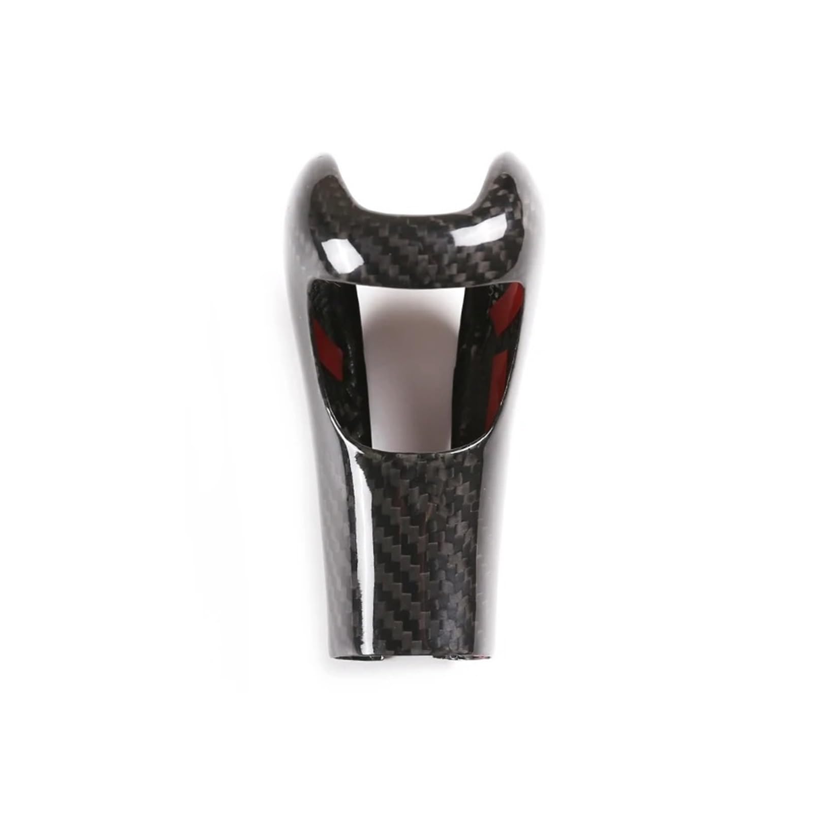 Carbon Fiber Interior Styling Auto Center Konsole Schaltknauf Abdeckung Trim Für Cayenne 2011-2017 Zubehör Car Trim Interior Strips