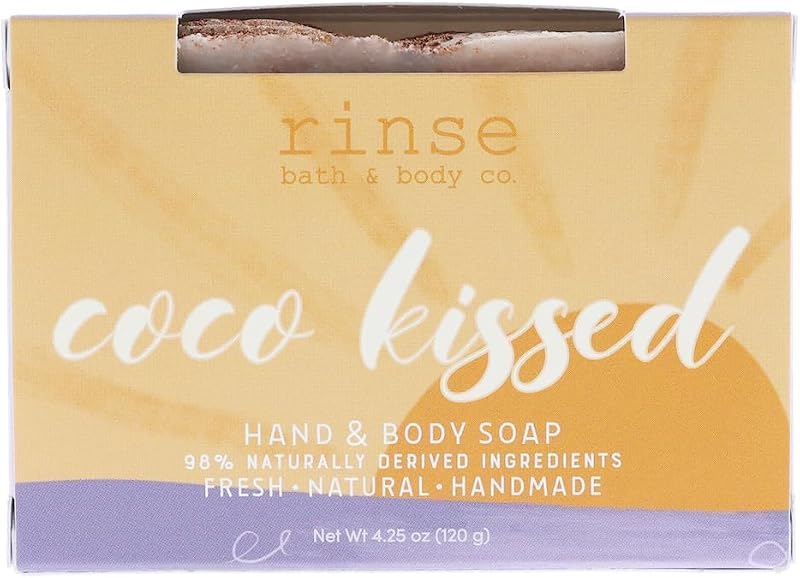 Sabonete em barra Coco Kissed Rinse Bath & Body, 120 g