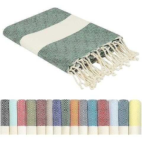 furora HOLIDAY Extra Large Cotton Beach Towel Cover