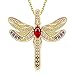 Collares Mujer Colgante Libélula Plata de Ley 925 Personalizado Joyería, Regalos Originales para Mujer Madre Mamá Abuela