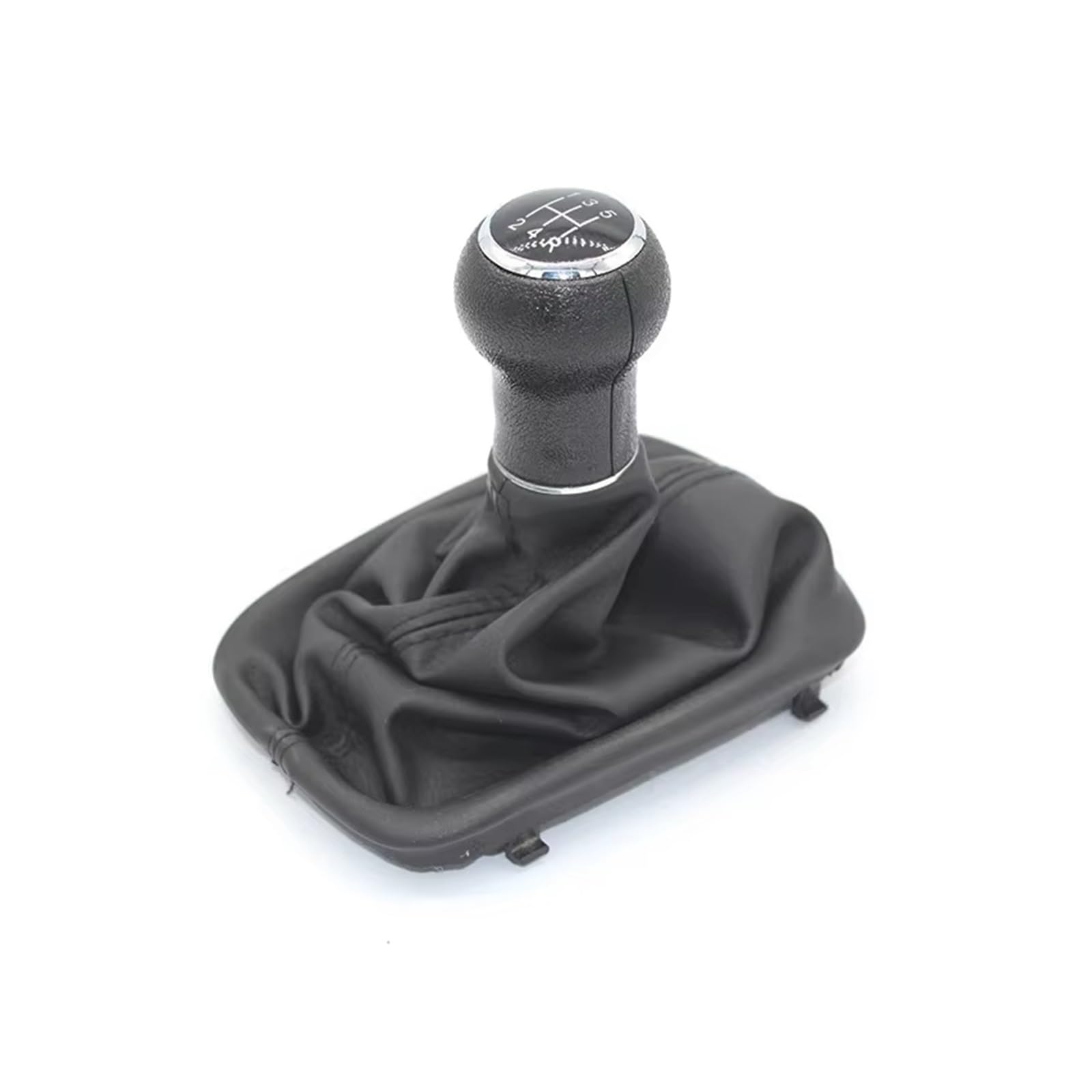 Bxbdekqgl 5 Speed Gear Shift Knob Manual Gear Shift Knob Pu Gaiter Boot For Audi For A6 C5 1997-2001 For A4 B5 1998-2000 For A8 D2
