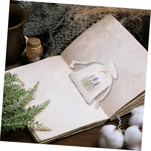 10 bolsas de saco con lavanda para regalos y decoración miniatura 6