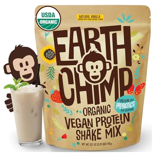 EarthChimp Organic Protein with Probiotics