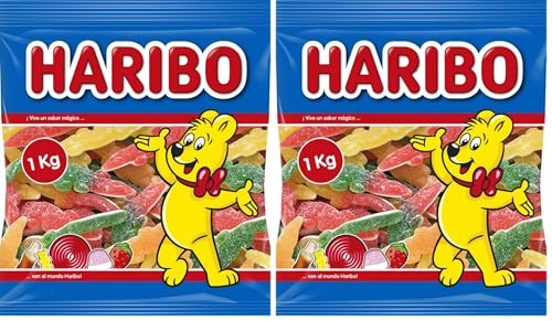 Haribo Yacare Azucar (1kg) (Paquete de 2)