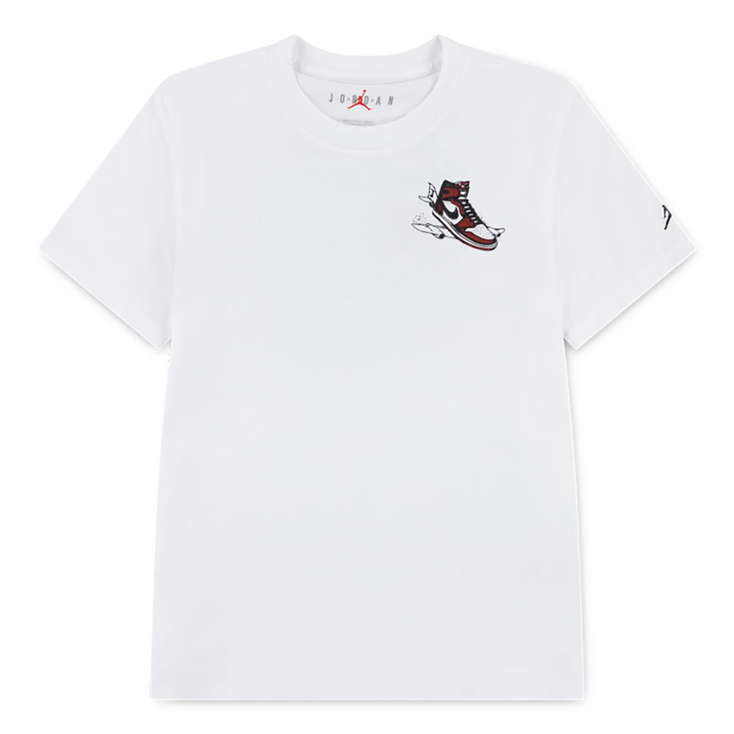 Jordan T-shirt enfant Nike Blanc S (128-137 cm)
