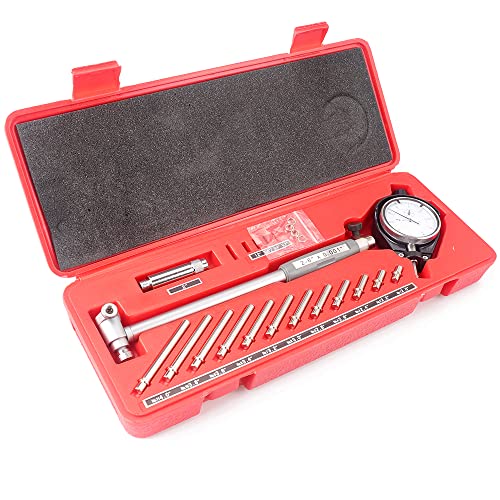 Dial Bore Gauge Set Range 2.0"-6.0" Diameter Indicator Measuring Engine Cylinder Tool Kit