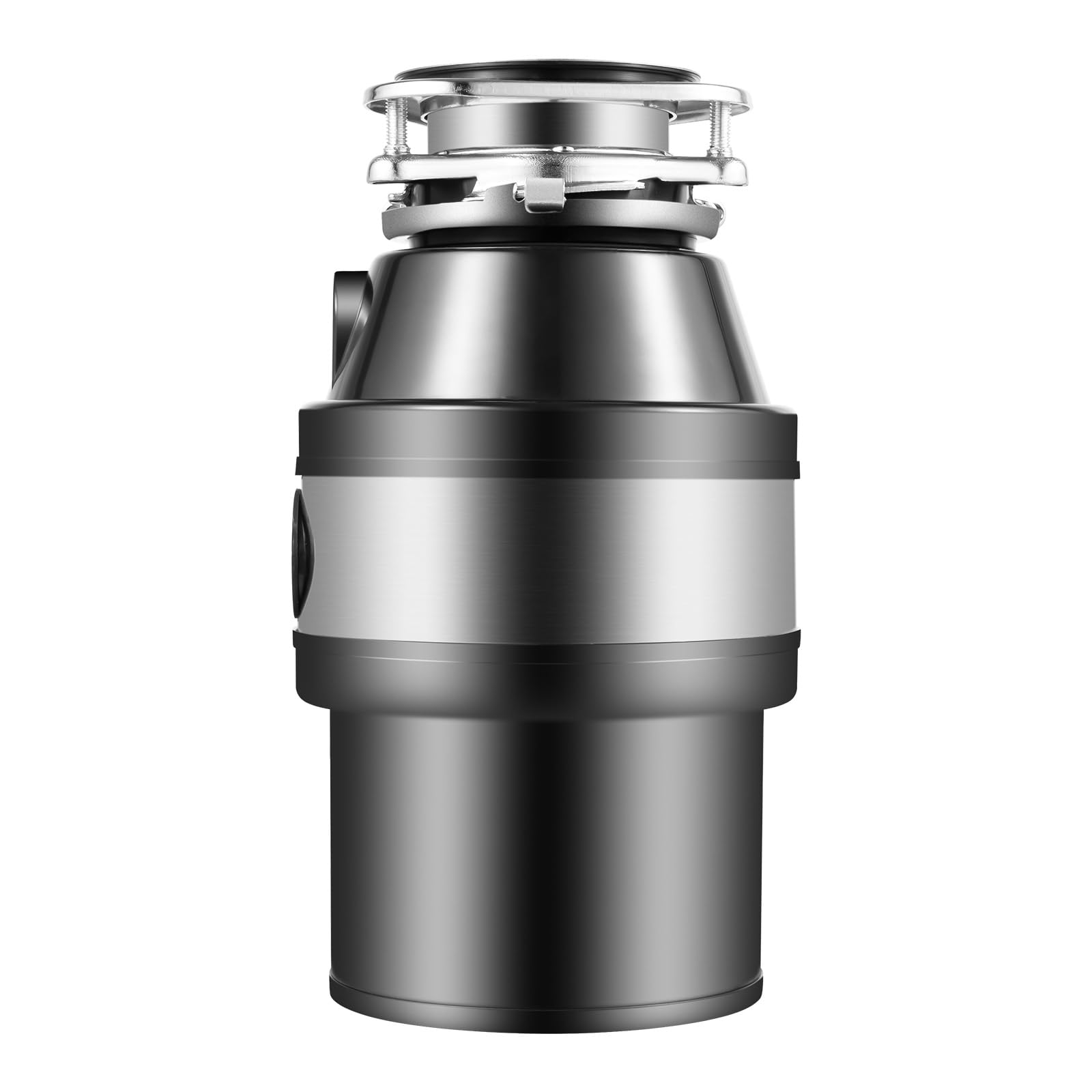 Trituradora de residuos de cocina de acero inoxidable, capacidad de 1 L, trituradora de residuos domésticos, trituradora de alimentos, 2600 RPM