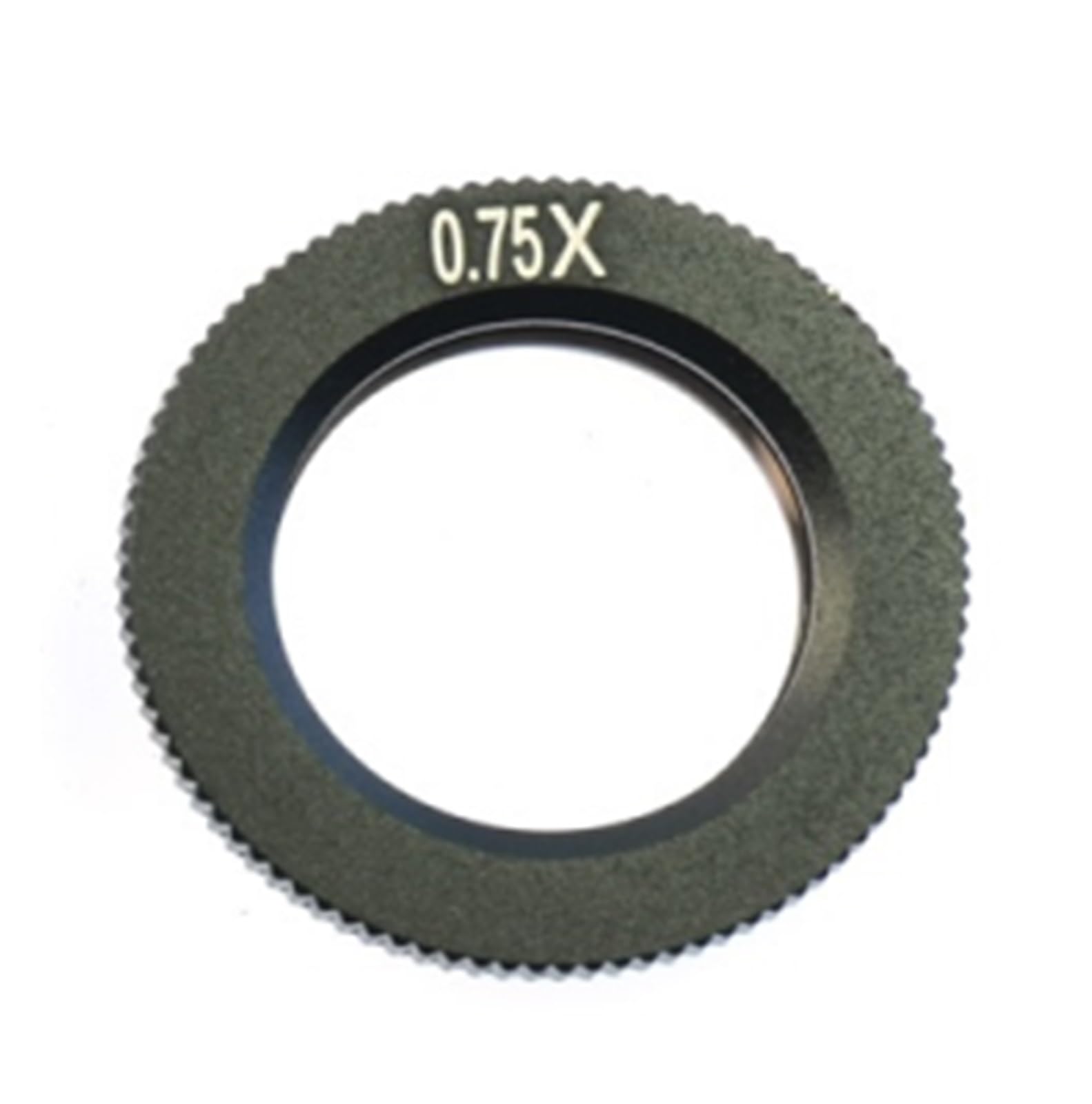 Microscope Lens, 0.5X 0.75X 1X 1.5X 2X Auxiliary Industrial Microscope Camera Objective Lens for 180X Microscope Camera C-Mount Len(0.75X)