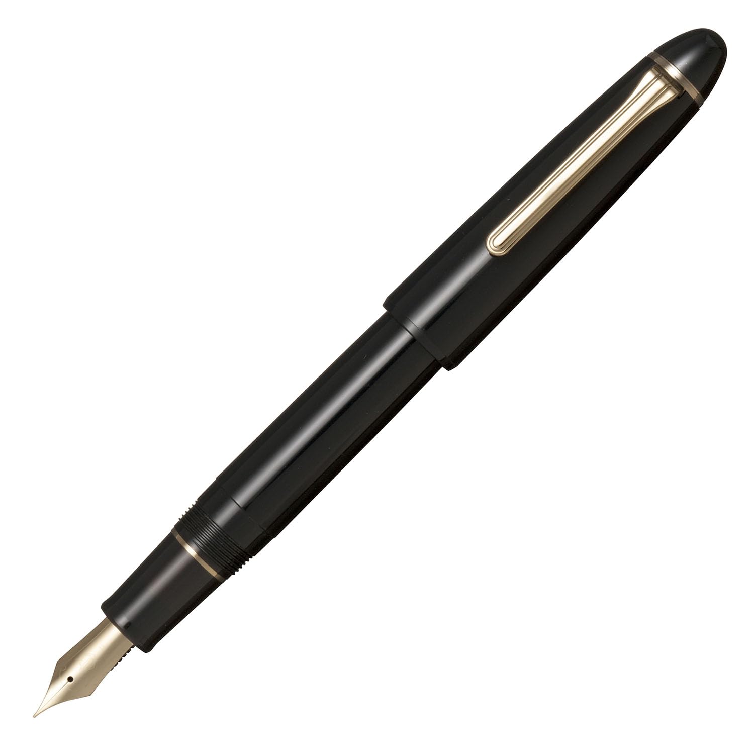 Sailor Fountain Pen Profit Casual L Gold Trim Clear Black Fine Point Domestic 11-0820-220