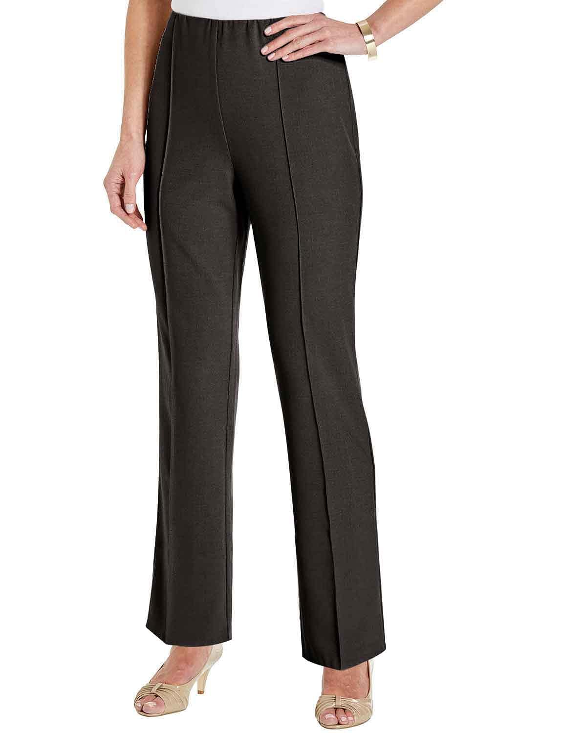 Chums Elasticated Waist Comfort Trouser - Black - Women's Size 18XS