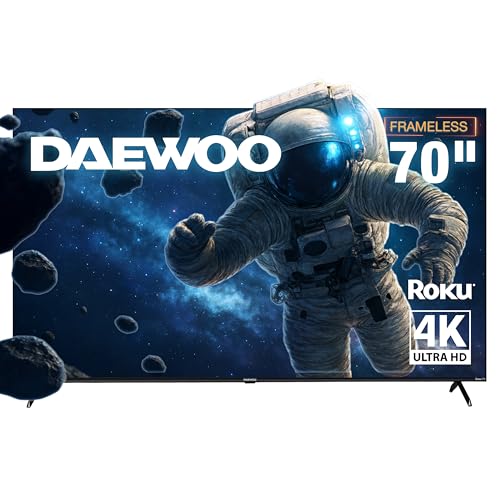 pantalla 70 pulgadas 4k marca Daewoo