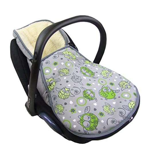 BAMBINIWELT vinterväska för babyskål MAXI-COSI Cabrio Fix med Ylle UNI EULE $11