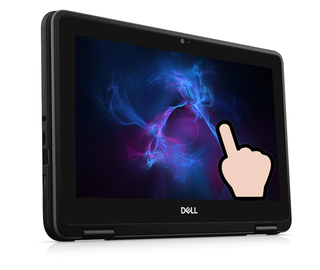 Dell Chromebook 3100 2-in-1 Laptop, 11.6" Touchscreen Notebook, Intel Celeron N4000, 4 GB RAM, 32GB eMMC, Chrome OS(Renewed)