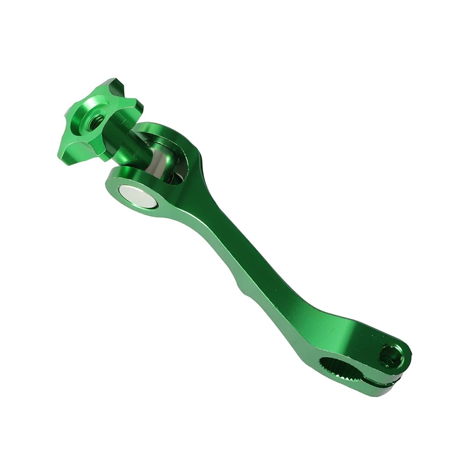 Qfdwcyz Green Motorcycle Clutch Levers Motorcycle Cnc Rocker Arm Rear Brake Adjustable Tension Lever Fit For Pit Dirt Bike Fit For Atv Universal(Green)