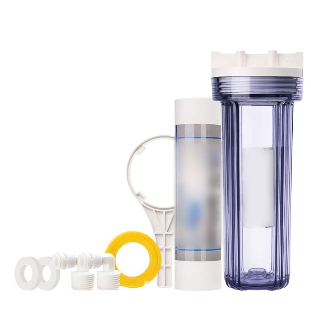 25,4 cm klar für Wasseraufbereitergehäuse, 01-04MPa Druckfilterflasche Sand & Gartenpumpen