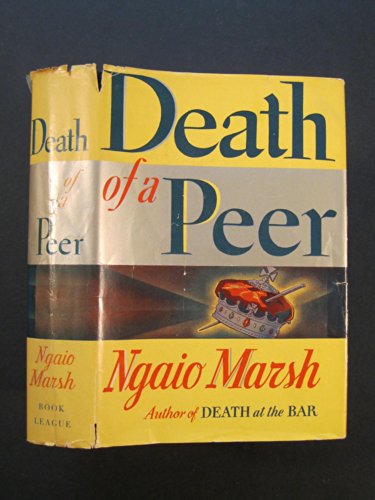 Death of a Peer B000NVCC2U Book Cover