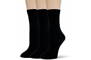 Eternally Graceful: Premium Cotton Trouser Socks for Women