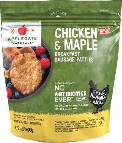 Applegate Chicken Maple Breakfast Sausage Patties 16 oz — view 4