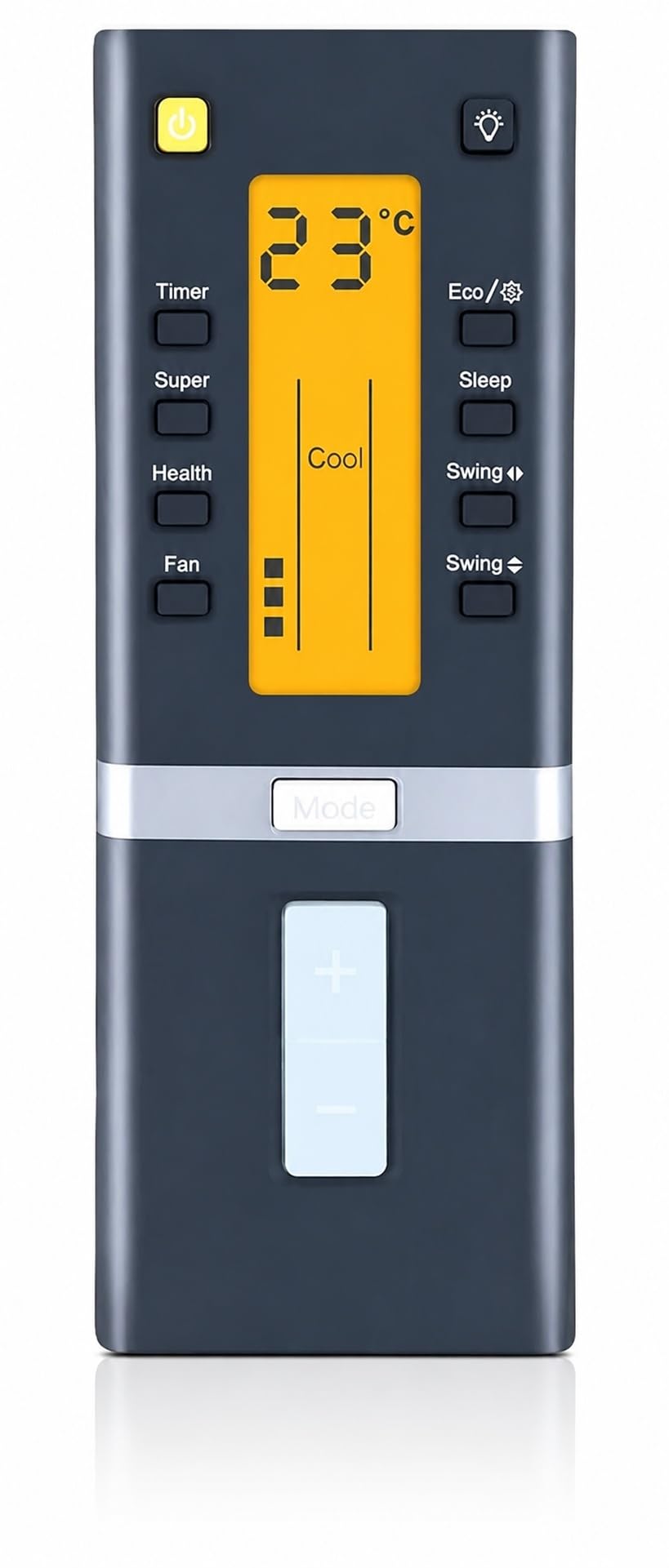 AC Remote Control Compatible with IFB Split Air Conditioner 1.5 Ton 3 Star AC with Backlight Display Replacement Remote Black RE 204-image-31