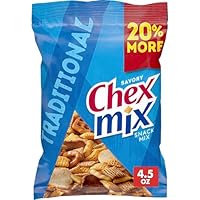 Chex Mix Savory Traditional Snack Mix, 4.5 OZ