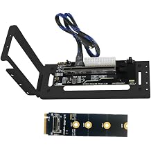 JMT PCIe 5.0 X16 to Oculink 4i GPU Expansion Dock 128G GEN4 High Speed Direct-Connect Dock-OC7 Kit Compatible with M.2 NVMe Docking Station GDP Laptop + Card TKM7,Dock-OC7