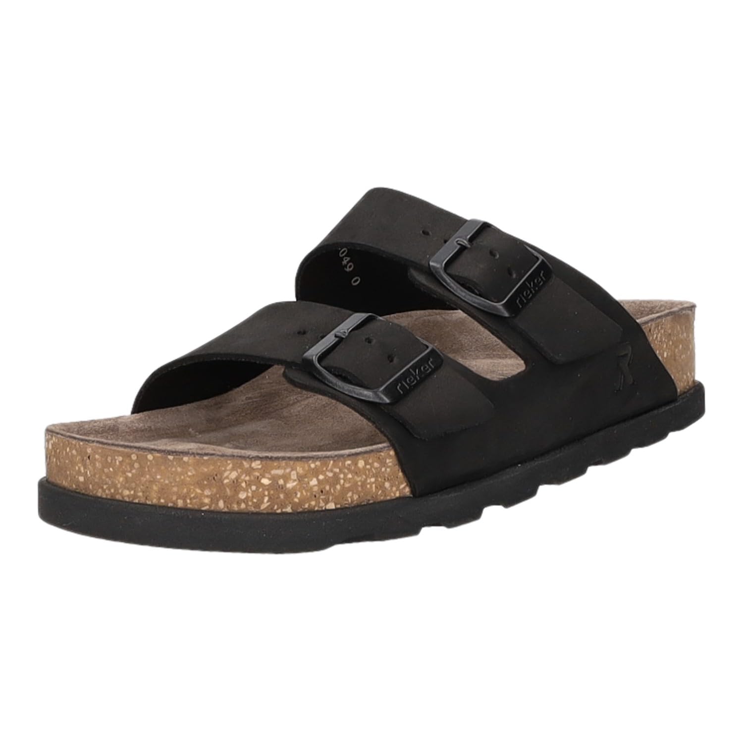 Rieker V3190, Women's Clogs, Black, 38 EU