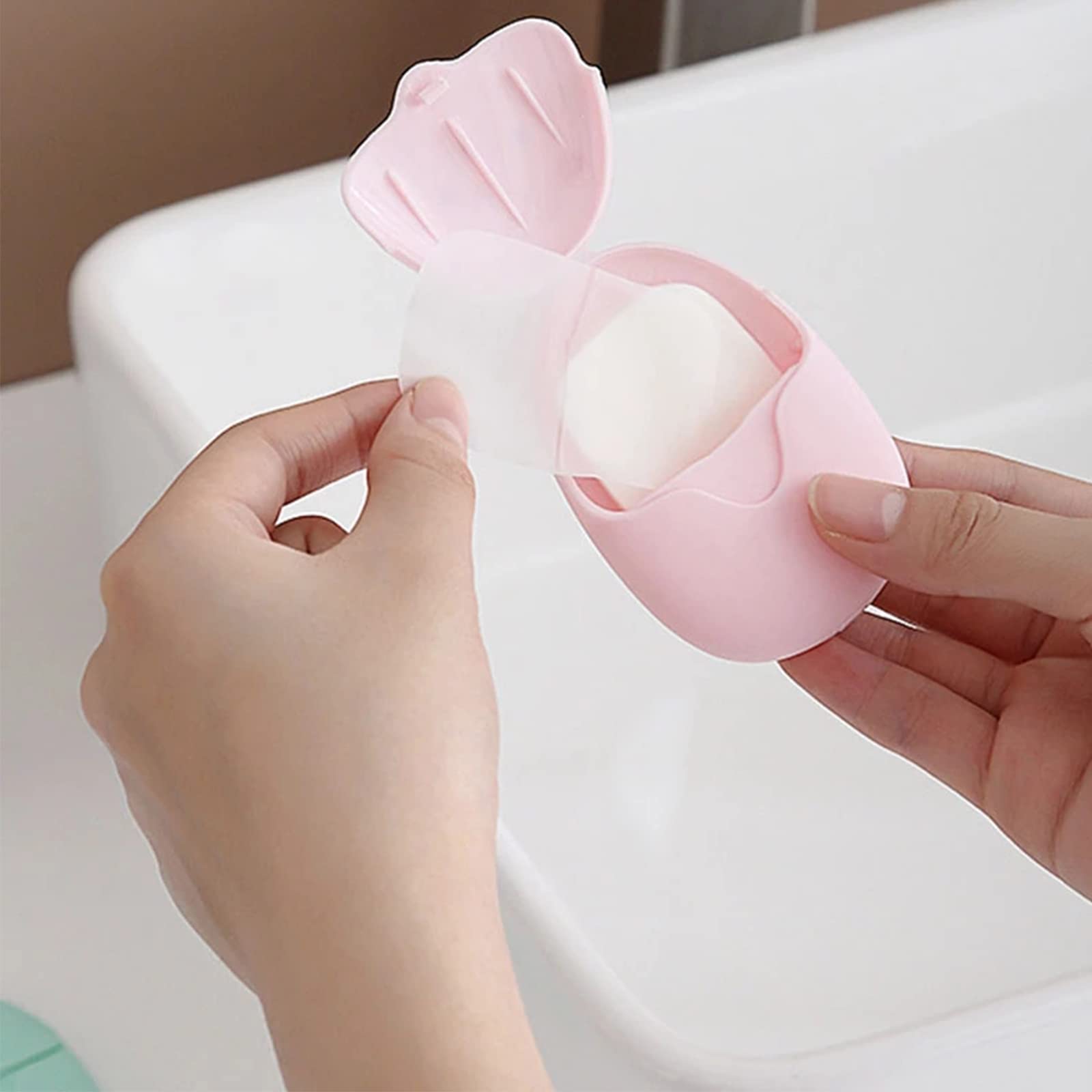 PANSYFEN 10 Boîtes Feuille De Savon De Voyage 200 Feuilles De Savon En