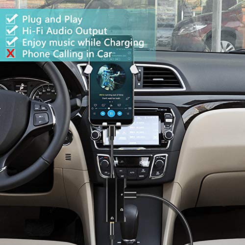 Usb C To 3.5Mm Headphone And Charger Adapter, 3 In 1 Usb C To 3.5Mm& Usb C Headphone Jack Adapter With Charging Dongle Compatible With Samsung Galaxy S22 Ultra/S22/S21/S21 Ultra/S20Fe, Pixel 5/4/3/2 #TOP6