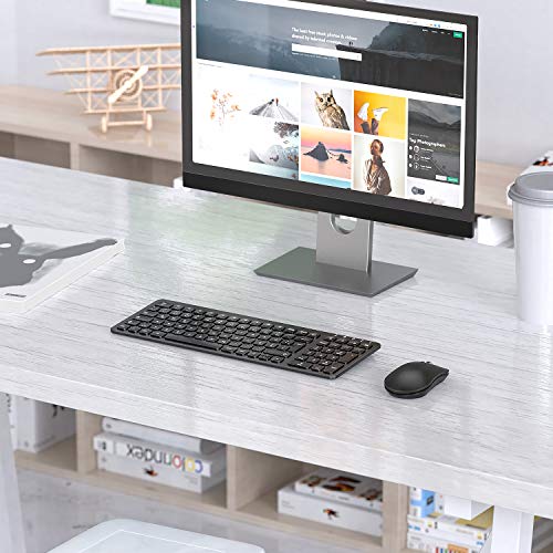 Seenda Set di mouse wireless con tastiera wireless...