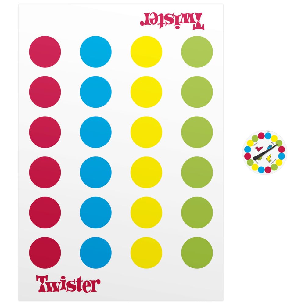 Hasbro Twister Party Classic Board Game for 2 or More Players,Indoor and Outdoor Game for Kids 6 and Up,Packaging May Vary — Amazon image 2