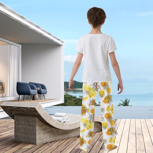 visesunny Boys' Pants Funny Pattern Jogger Sweatpants Elastic Waist Long Bottoms Trousers with Pockets Size S-XL3