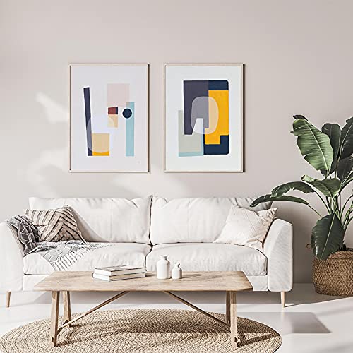 Art mural géométrique minimaliste pour purifier votre décoration - 3