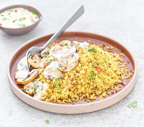 Tipiak Organic Grains Quinoa, French Lentil & Couscous, Roasted Garlic & Olive Oil, 5.1 Oz (Pack Of 2) #TOP2