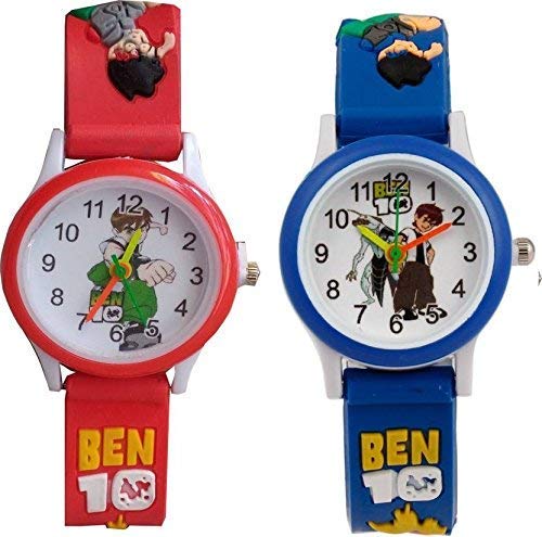 Zeydan Boys and Girls White Dial Analogue Watch (Red , Blue) (B07R9PR715) Amazon Price History, Amazon Price Tracker