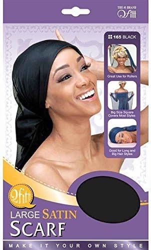 (12 Pack) Qfitt – Large Satin Scarf #165