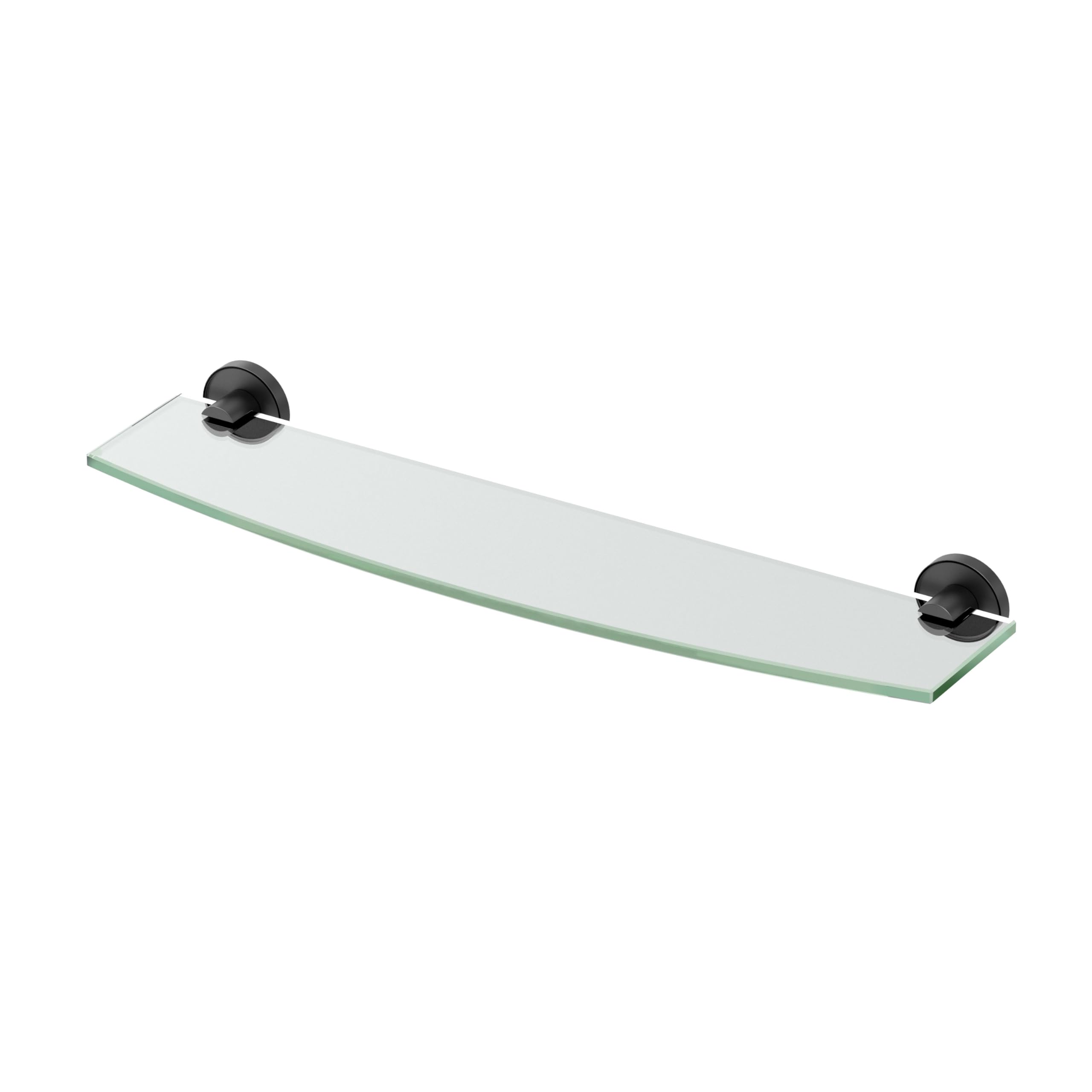 Gatco 5556MX Sky Glass Shelf, Matte Black