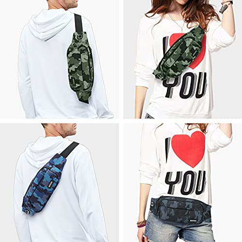SINNO Large Camo Fanny Pack