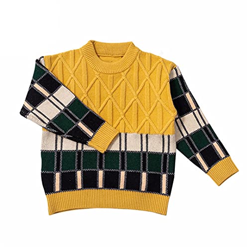 2021 Baby Boys Sweater Autumn Winter Children Knitted Pullover Toddler Sweater2