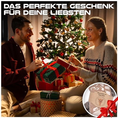 2 Paar Stoppersocken aus Alpaka- und Schafwolle – rutschfest mit Noppen – Bild 7