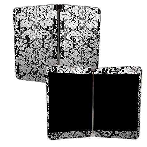 Image of MIGHTY SKINS MightySkins Carbon Fiber Skin for Microsoft Surface Duo - Floral Retro | Protective, Durable Textured Carbon Fiber Finish | Easy to Apply, Remove, and Change Styles | Made in The USA