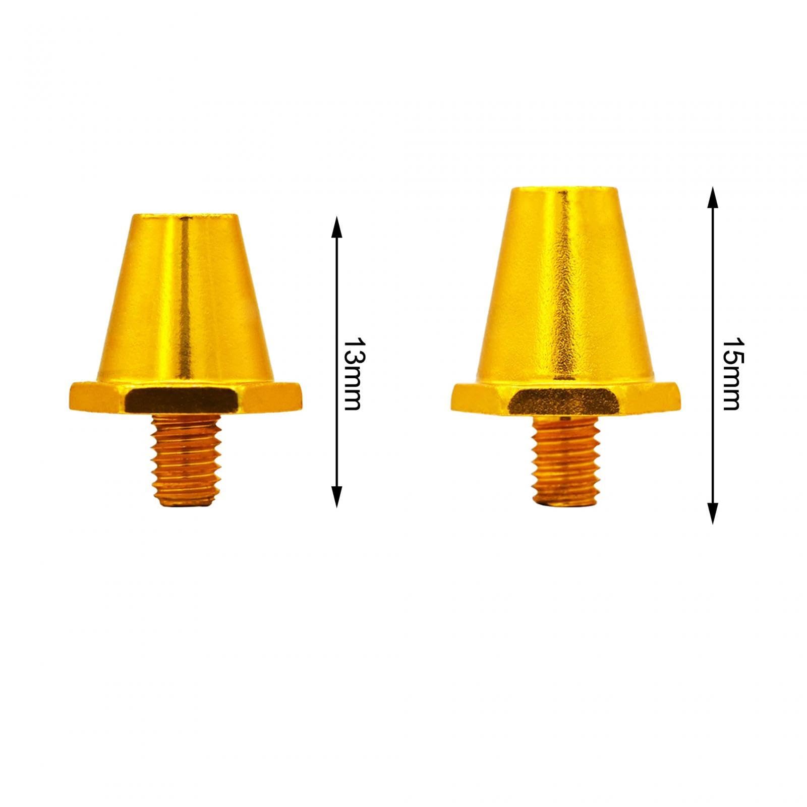12x tacos de fútbol de repuesto, clavos para botas de fútbol, tacos profesionales de 13mm y 16mm para césped, zapatos de Rugby, tacos de fútbol para