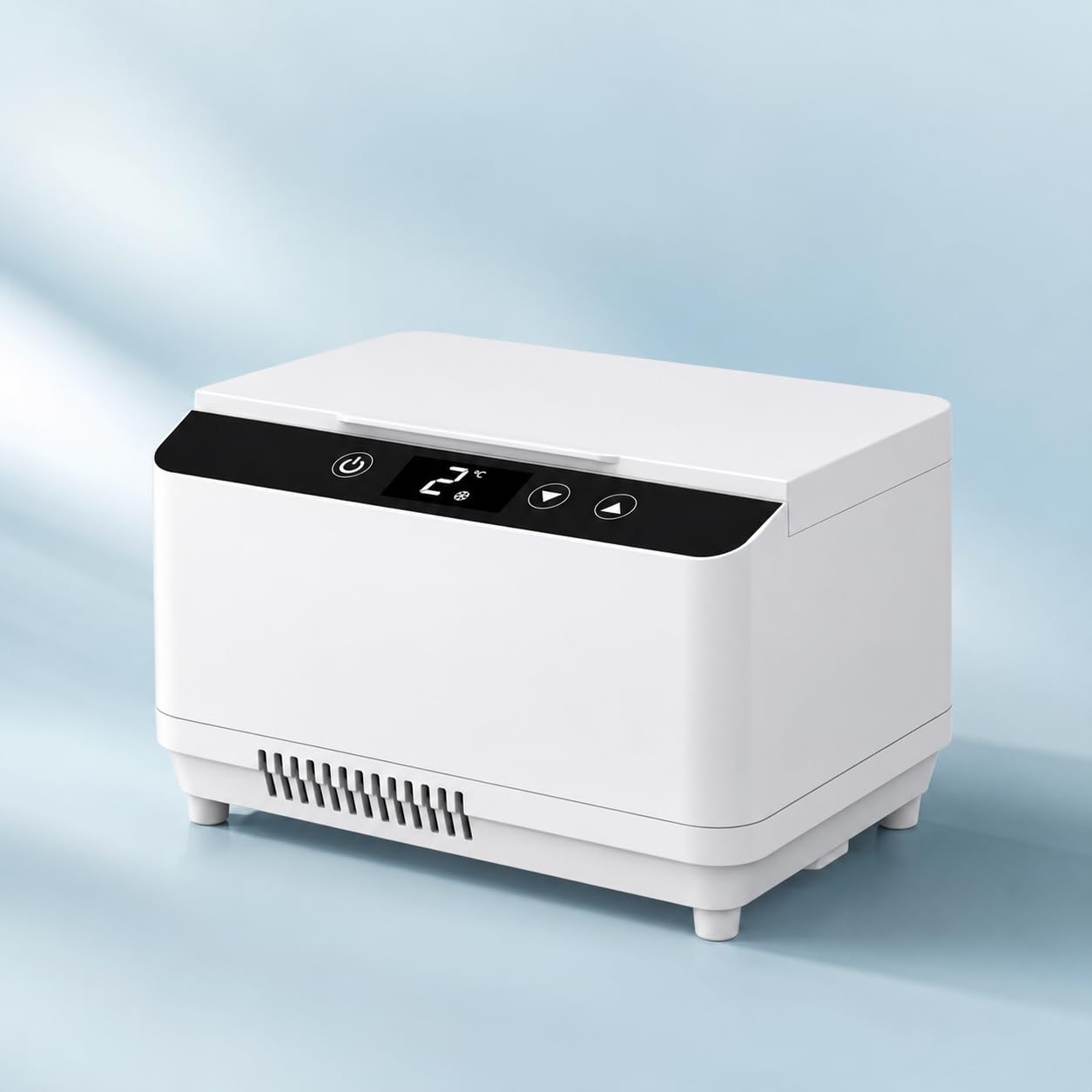 Generico Custodia Termica Portatile per insulina, Borsa da Viaggio per farmaci a Doppio Strato di Grande capacità con Funzione Mini Frigorifero USB.
