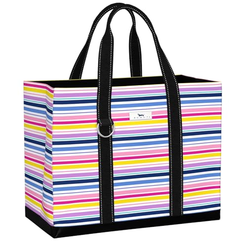 Image of SCOUT Original Deano Tote - Durable Lightweight Open Top Beach, Pool & Lake Bag, Inside Zip Pocket, Folds Flat