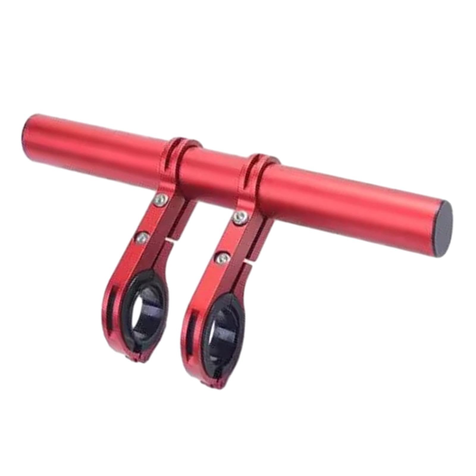 Barre D'Extension de Guidon de Poussette Extension D'Accoudoir Remplacement Facile à Installer Alliage D'Aluminium pour Promenade Sortie Maison Parent, Rouge