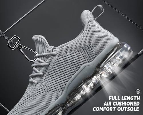 Image of Men's Air Running Shoes Non Slip Workout Casual Sport Shoes for Men Basketball Sneakers Fashion Tennis Sport Fitness Cross Trainers