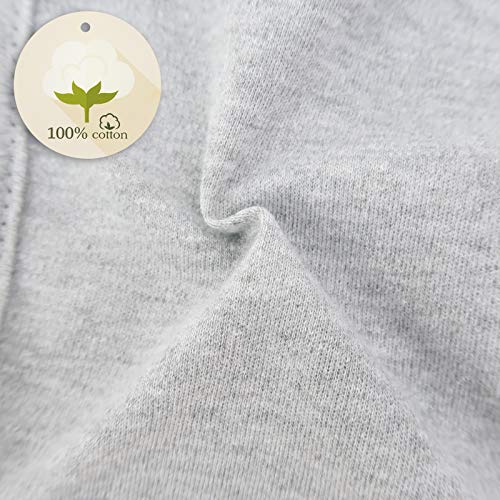 JELLYTREE Baby Hat Bonnet 100% Cotton Soft Toddler Earflap Hats Infant Hospital Beanie Pilot Caps, 3m 6m 12m 24m3